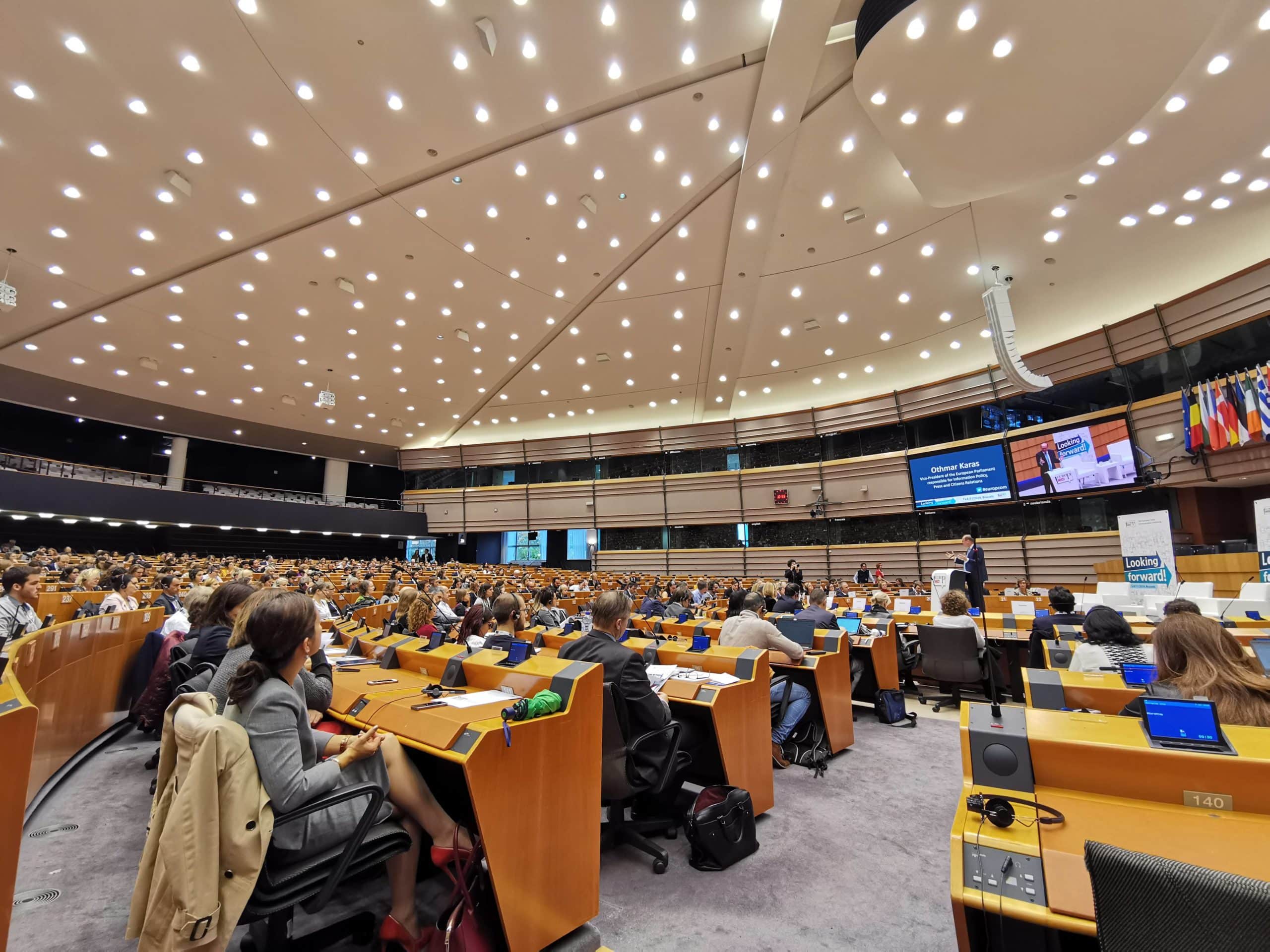 European Parliament hemicycle